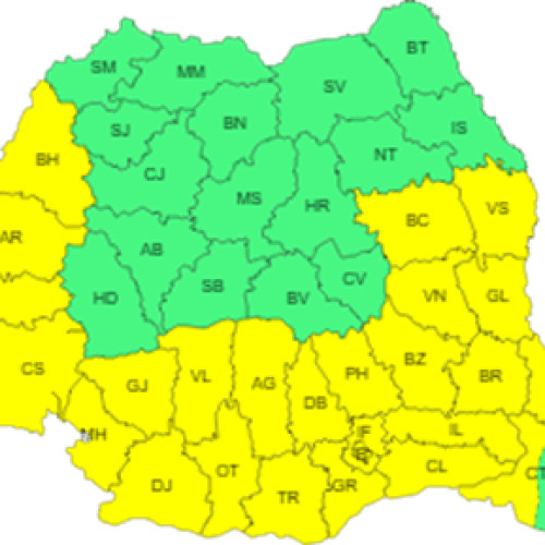 Avertizări meteo: caniculă și val de căldură în România