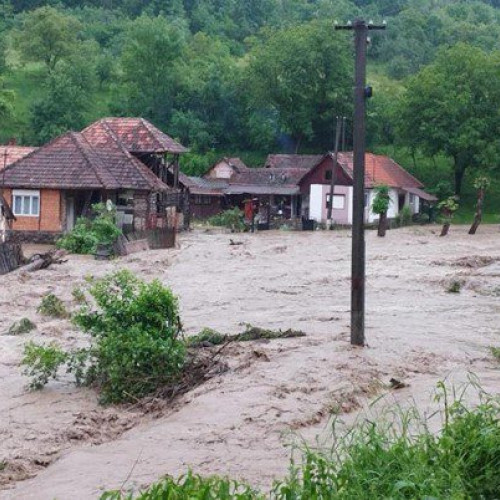 Avertizare de inundații emisă de INHGA