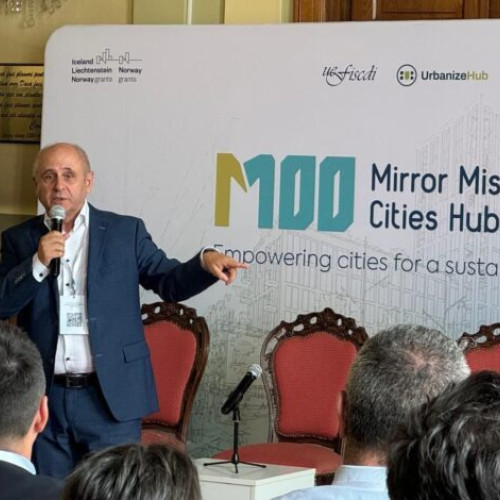 Constantin Damov, co-fondator Green Group, la Conferința &quot;Caravana Neutralității Climatice M100&quot;