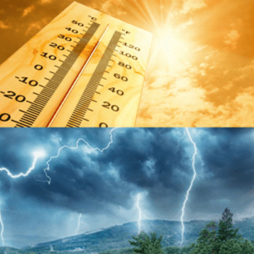 Fenomene meteo extreme în România: instabilitate atmosferică și caniculă