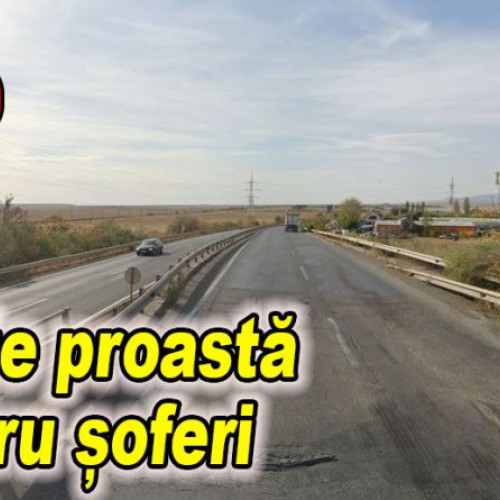 Probleme pentru șoferi: O singură bandă pentru ieșirea din Buzău spre Ploiești