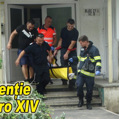 Intervenție de urgență la un bloc din cartierul Micro XIV