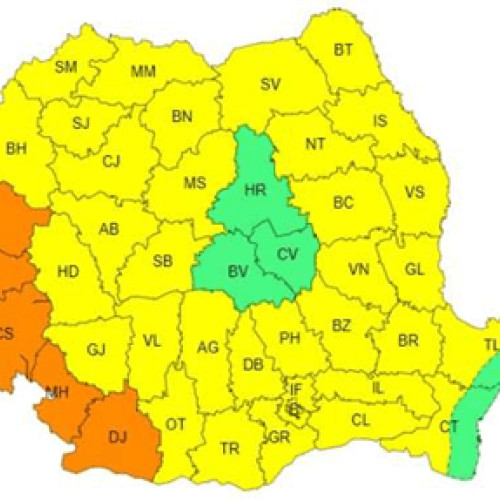 Avertizări meteorologice pentru caniculă în toată România