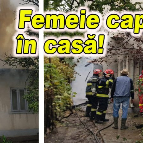 Victima unui incendiu la o casa din satul Costieni