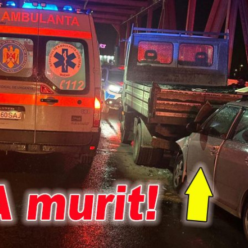 Accident fatal pe podul de la Maracineni