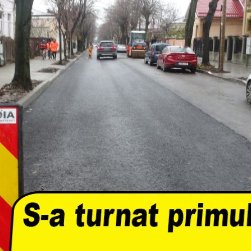 Strada Independenței se transformă: asfalt și trotuare noi pentru șoferi și pietoni