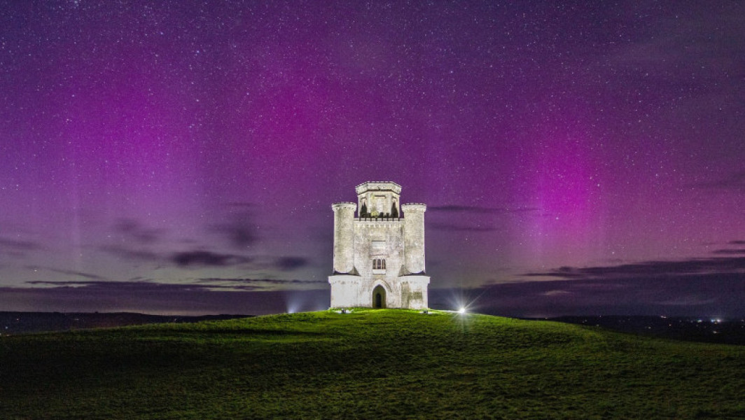 Aurora boreală strălucește din nou deasupra Marii Britanii