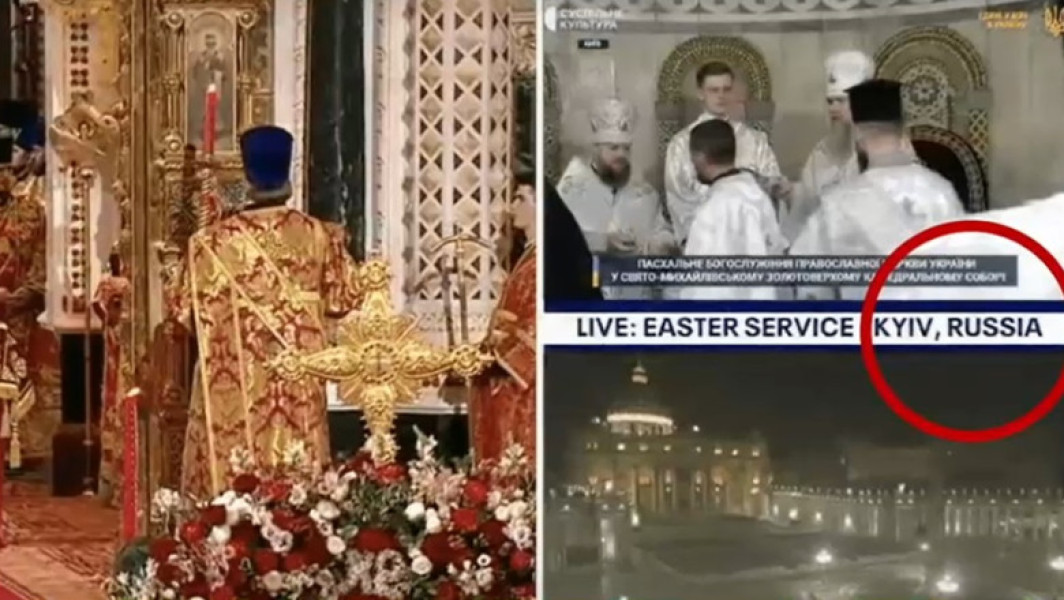 Fox News a identificat greșit Kievul ca fiind un oraș rusesc în timpul transmisiunii de Paște