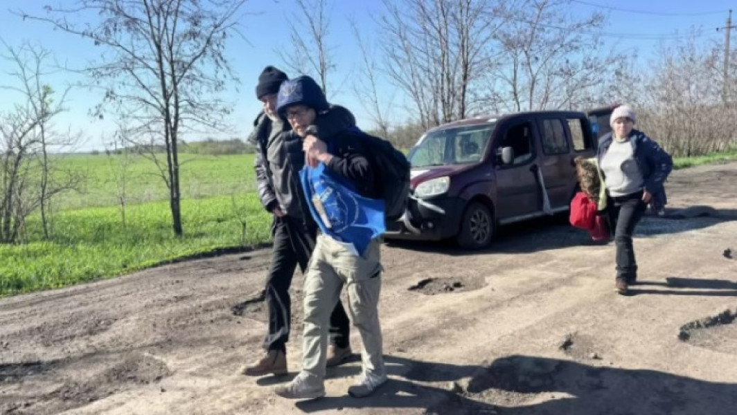 Atac cu drone asupra unui voluntar ucrainean în timpul încetării focului de Paște