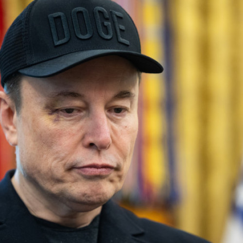 Elon Musk, cu vânătăi pe față după o joacă cu fiul său, explică incidentul în Biroul Oval