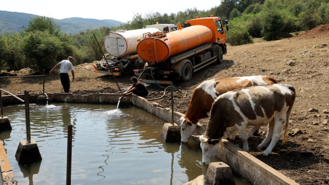 Val de caniculă în Balcani: locuitorii caută refugiu în lacuri și munți