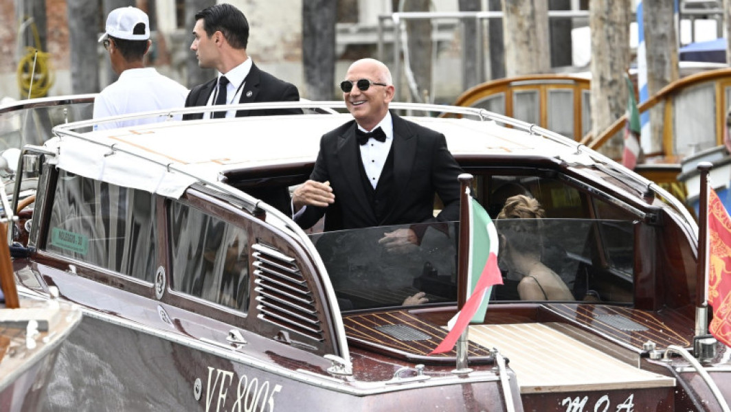jeff bezos și lauren sanchez s-au căsătorit pe insula san giorgio maggiore