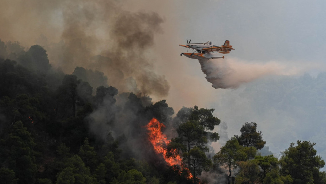 incendii de vegetație în sud-vestul Turciei