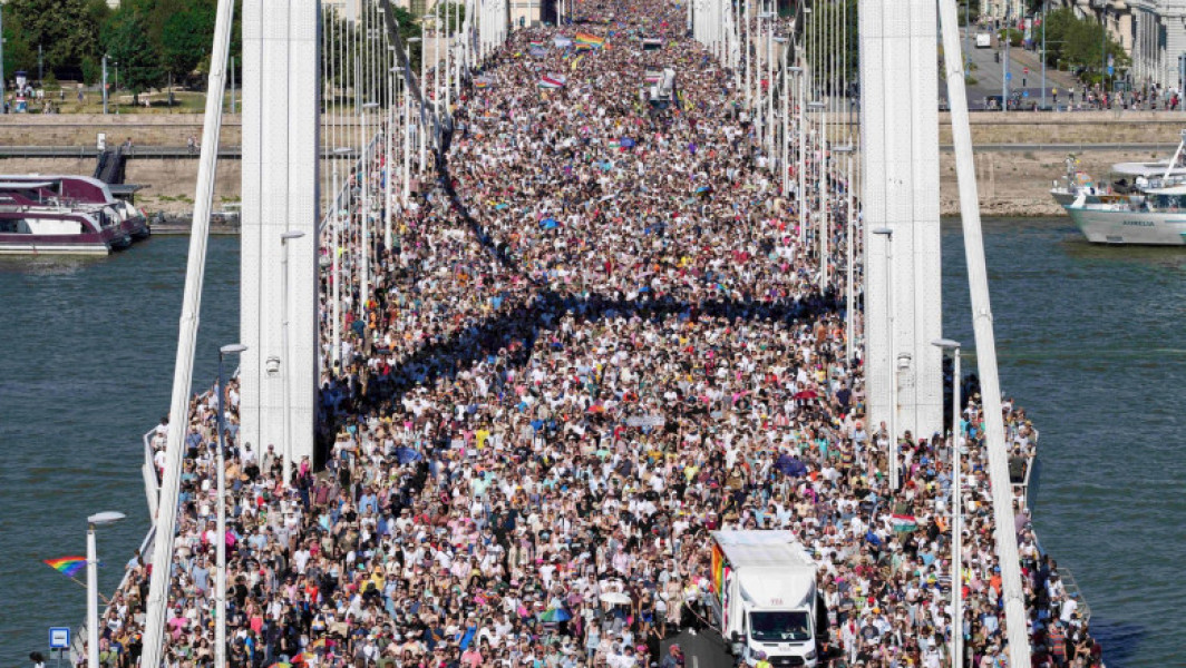 Pride în Ungaria: un mars care a devenit un protest împotriva regimului lui Orban
