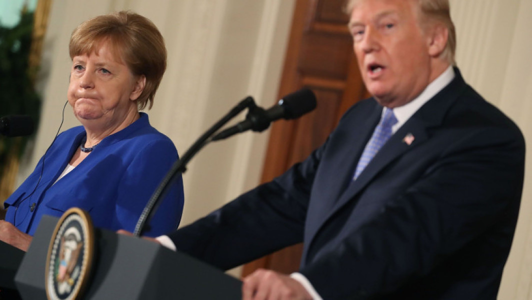 Merkel: Trump era o persoană care voia să fie în centrul atenției