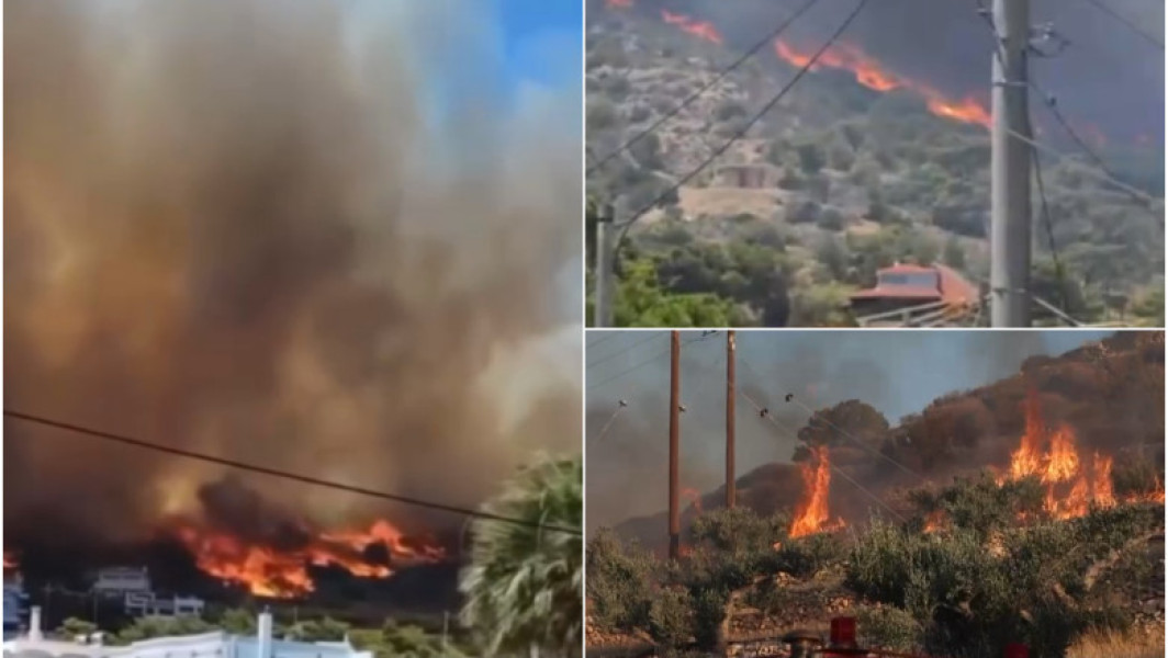 Incendiile din Grecia și Turcia continuă să fie o problemă majoră