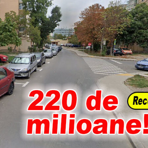 Un domn și o doamnă au făcut ambiție pe str. Iazul Morilor