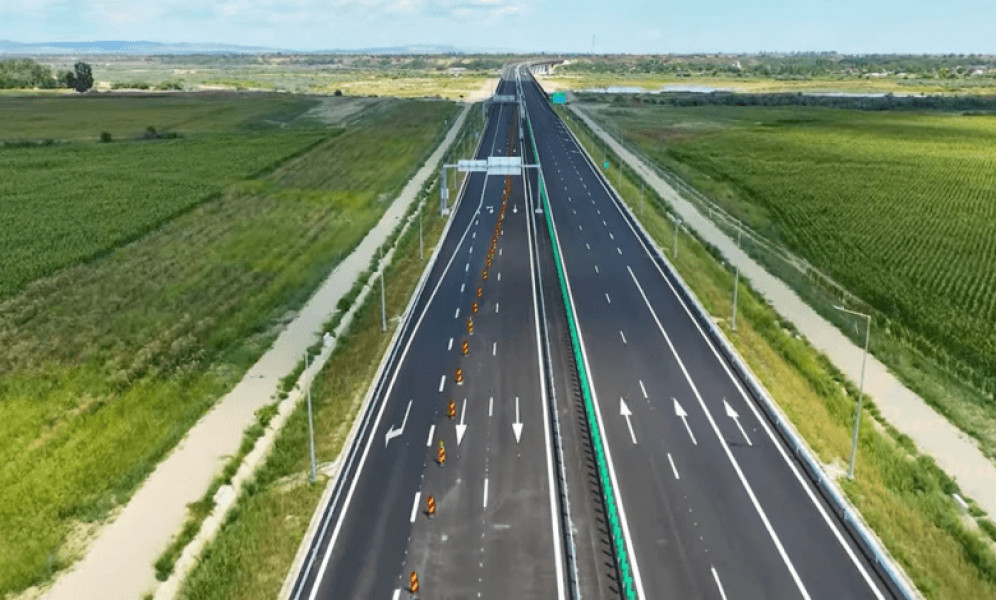 progres important pe autostrada a7, lotul pietroasele-buzau aproape de finalizare