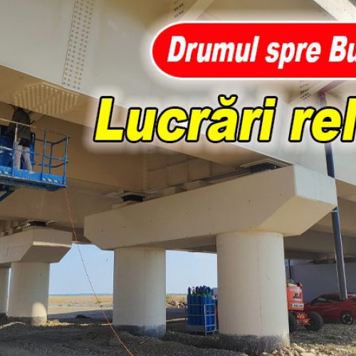 Podul de pe autostrada A7 din județul Buzău, care le-a creat probleme șoferilor, urmează să fie consolidat
