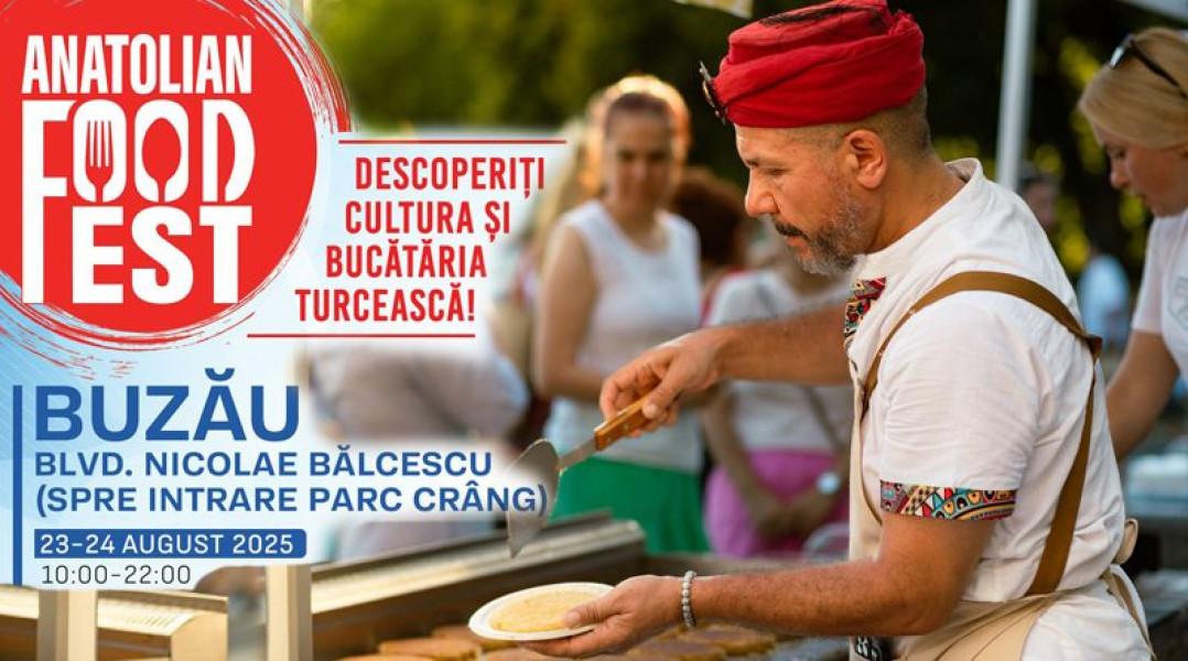 Festivalul culinar anatolian de pe Bd. N. Bălcescu va restricționa traficul în weekend