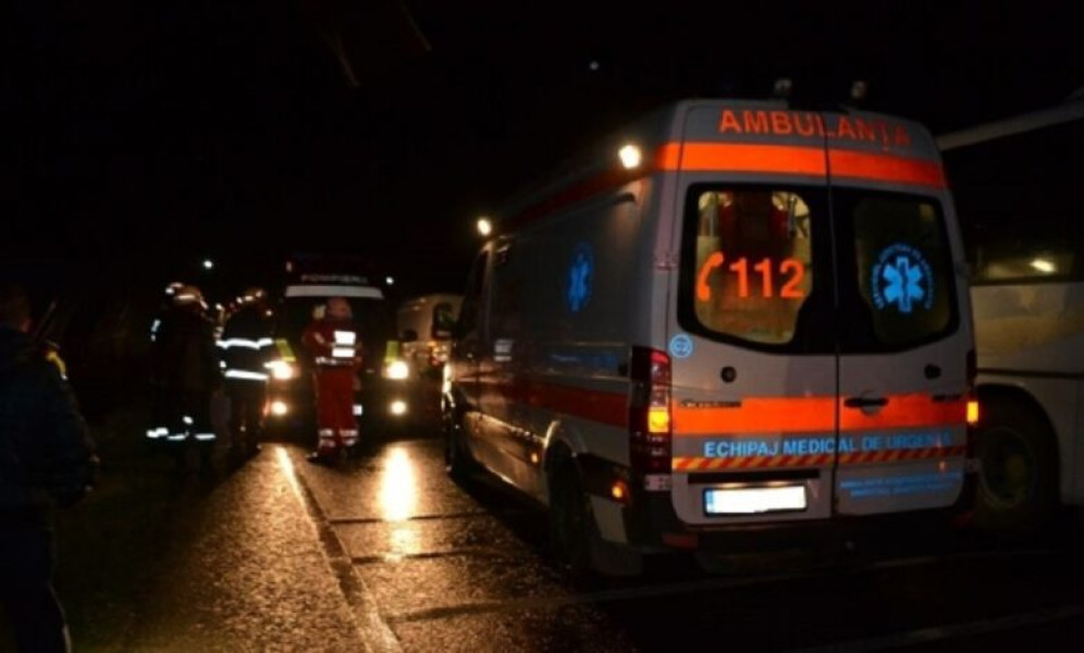 Accident grav lângă Buzău: cinci răniți după o coliziune pe DN 1B