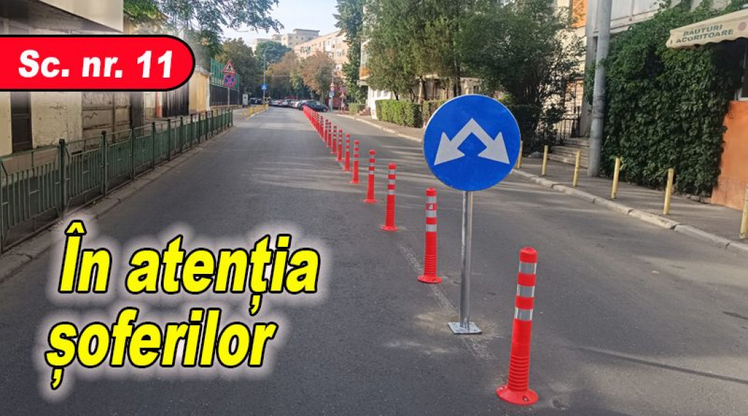 La Buzău se inaugurează primul Stop & Go școlar în fața Școlii nr. 11