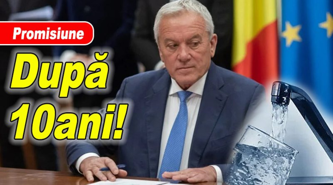 Primarul Toma promite scădere a prețului apei în Buzău