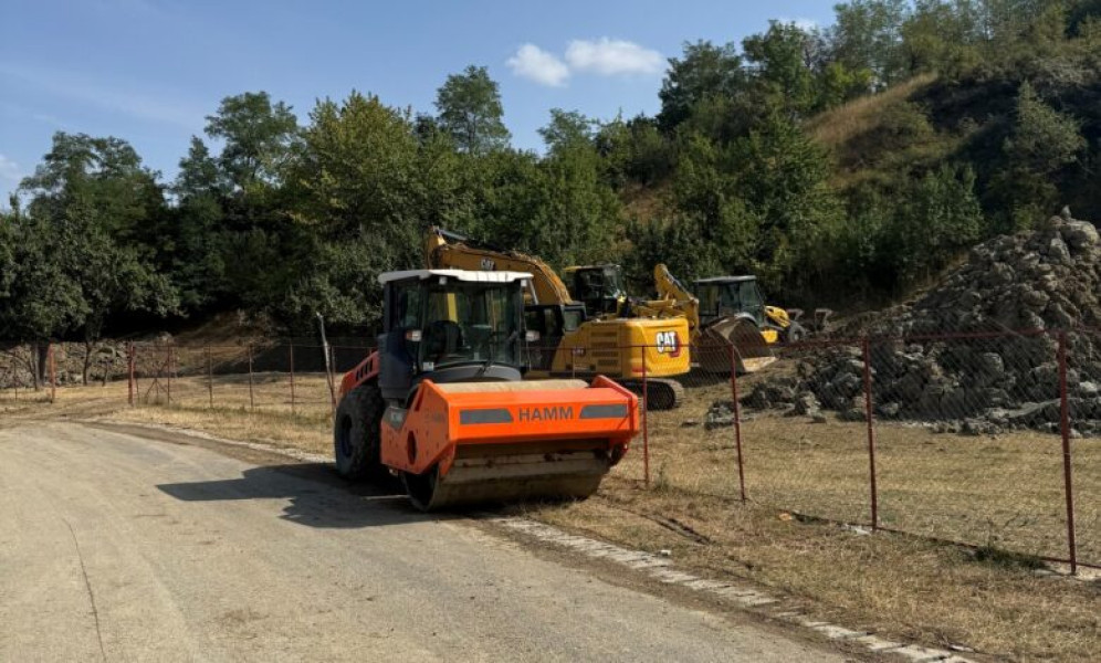 Drumul județean 204C între Sărulești și Bisoca, aproape de finalizare