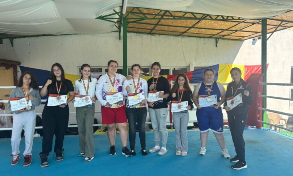 Sportivele din Buzău strălucesc la campionatul național de box feminin