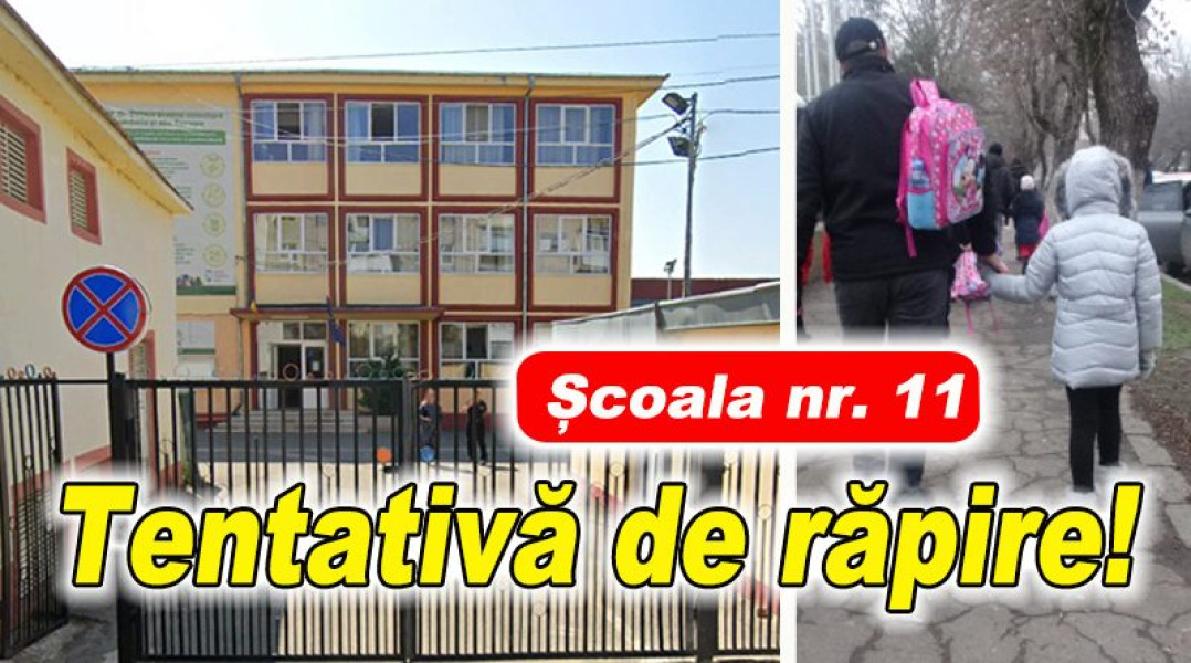 Bărbat reținut după ce a încercat să ia de mână o fetiță la ieșirea de la școală în Buzău