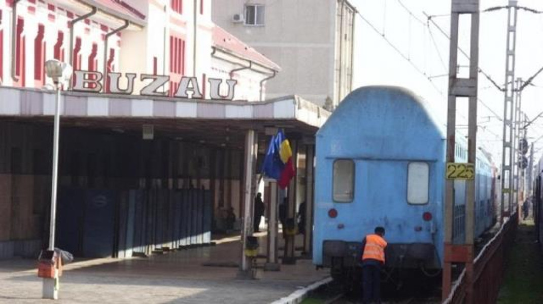 Întârzieri de 20 de minute la trenurile între Buzău Sud și C.A. Rosetti din cauza lucrărilor