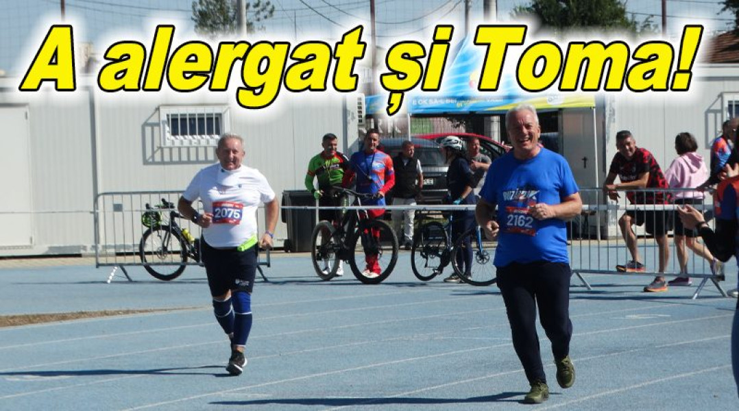 Primarul Buzăului a încheiat cu succes cursa de 2,5 km la „Buzău 21K”