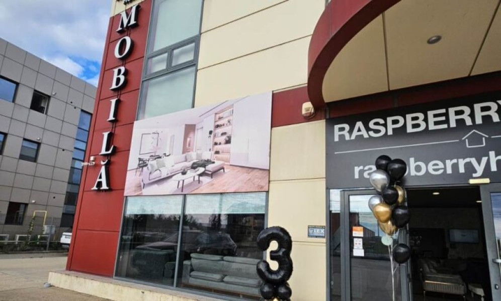 Raspberry Home aniversează trei ani cu mobilier elegant și variat