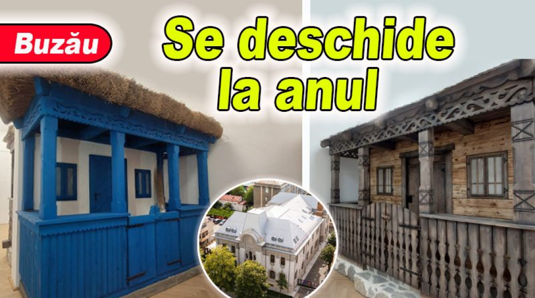 Buzăul inaugurează peste un an un centru turistic și cultural într-o clădire restaurată