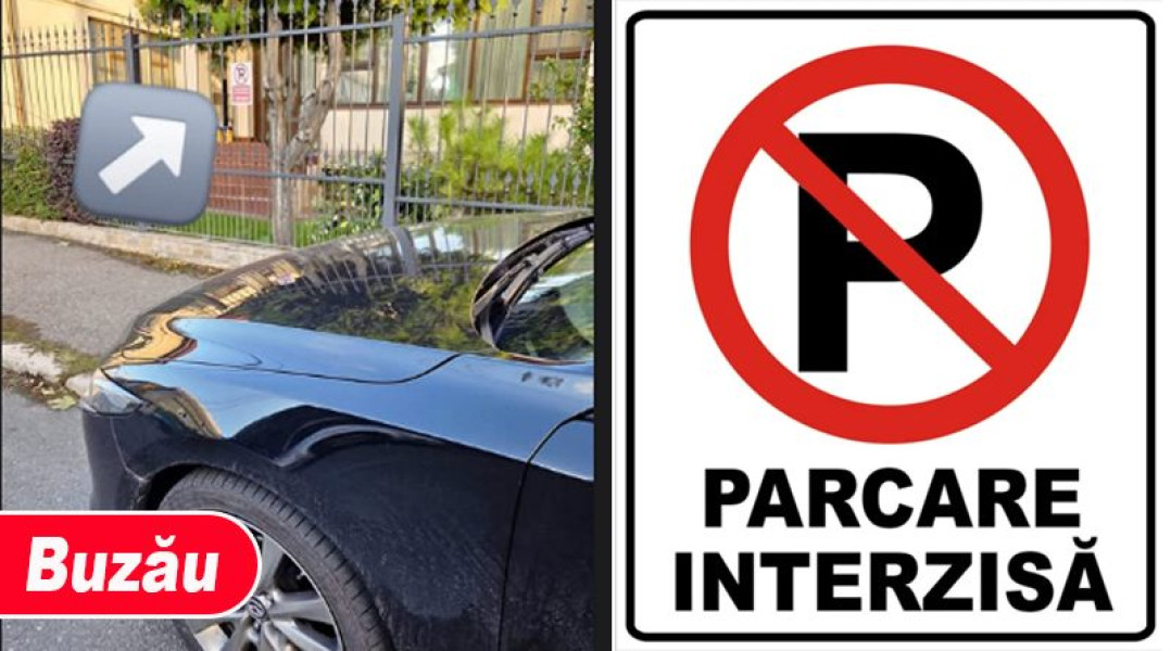 Indicatori „parcare interzisă” pe garduri în Buzău, dar fără valoare legală