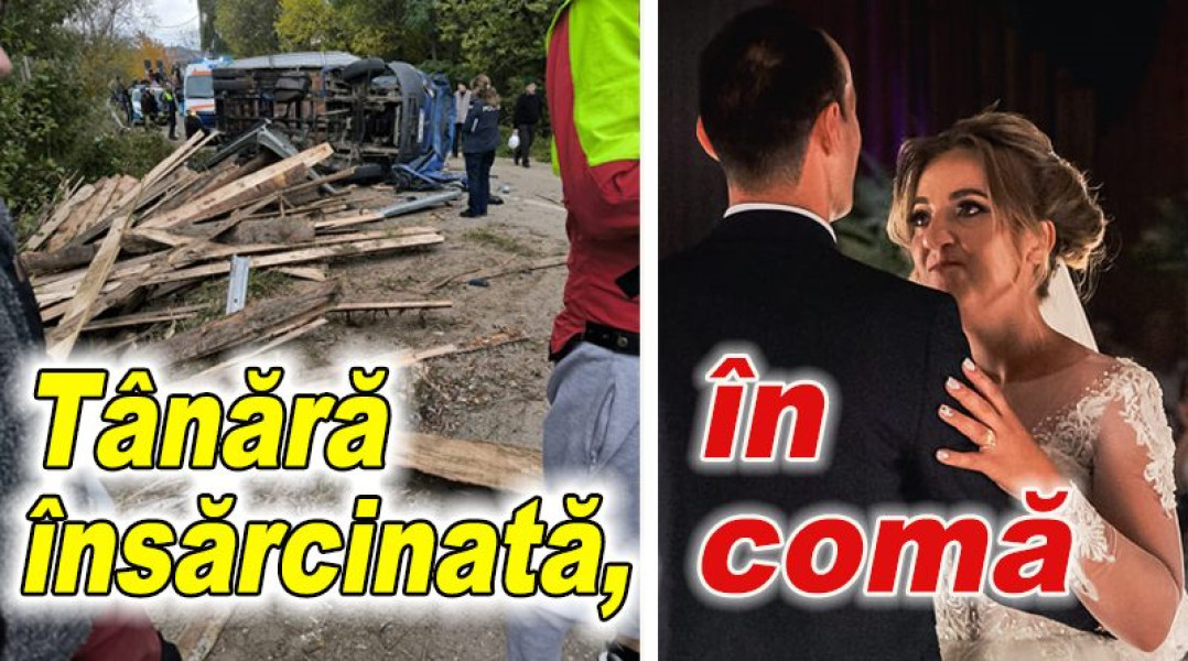 Femeie însărcinată în comă după accidentul de la Brăești, operată de urgență