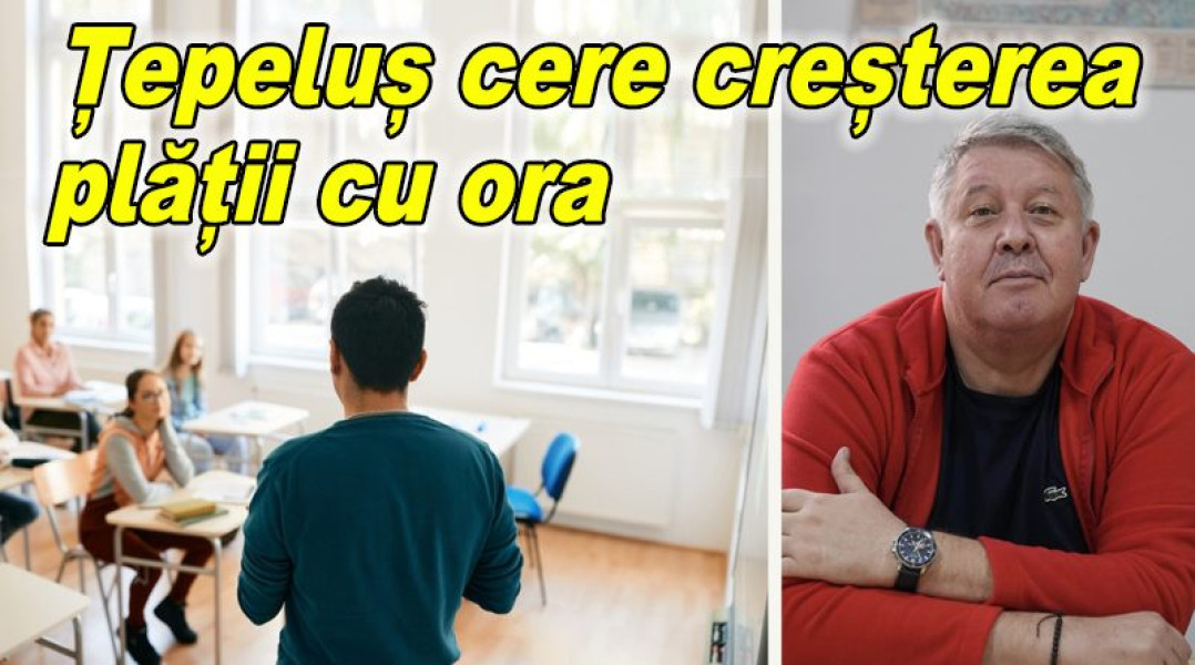Senatorul Țepeluș cere explicații privind plata cu ora redusă pentru profesori