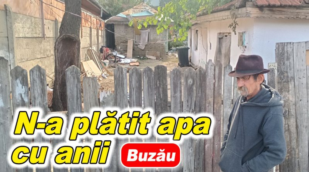 Vecinii opresc debranșarea ilegală de apă pe strada Dr. Ing. Cristea Chiru din Buzău