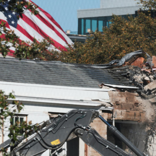 Donald Trump apără proiectul de renovare al Casei Albe în ciuda criticilor