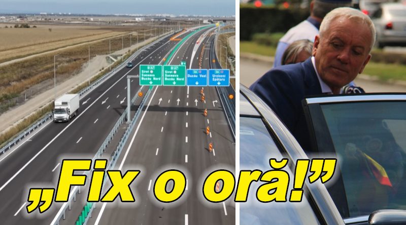 Autostrada Otopeni-Buzău redus timpul de călătorie la o oră, spune primarul Toma