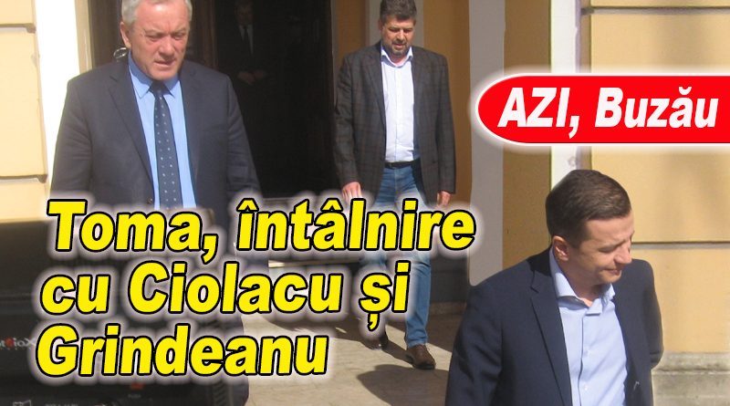 Sorin Grindeanu și Marcel Ciolacu, prezenți la ședința PSD Buzău pentru alegerile CJ
