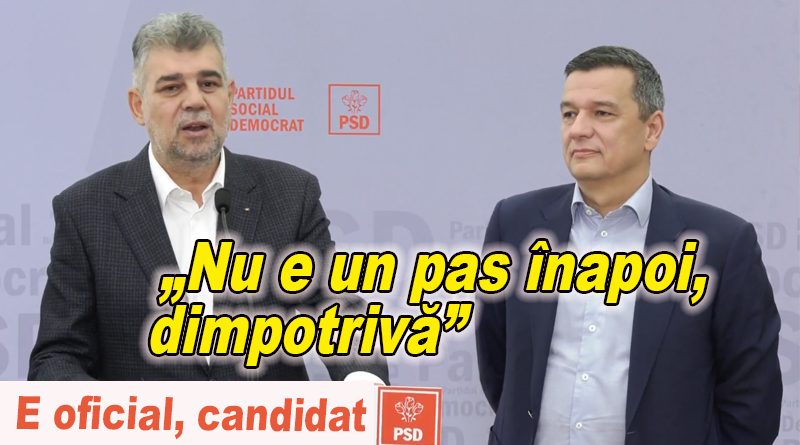 Marcel Ciolacu, candidatul PSD pentru președinția Consiliului Județean Buzău