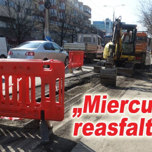 Lucrări pe strada Obor, trafic intens pe str. Al. Marghiloman din cauza șantierului