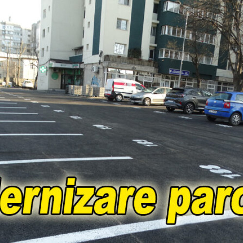 Parcare modernizată în centrul Buzăului, acces gratuit pentru șoferi