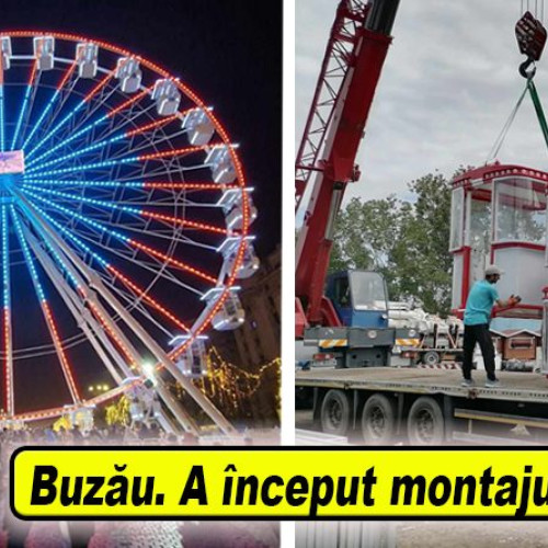 Roata Panoramica, Noua Atractie la Târgul Drăgaica din Buzău