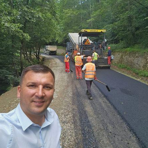 Modernizarea Drumului spre Cascada Casoca din Siriu