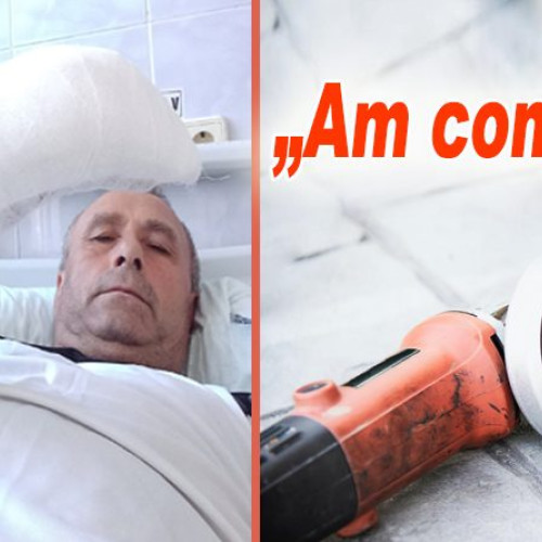&quot;Am comis-o!&quot; - Buzoian grav rănit în timp ce încerca să realizeze o poartă din metal