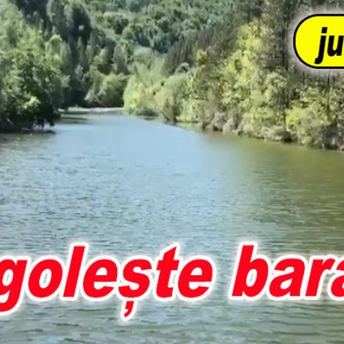 Barajul de la Ciresu se va goli complet pentru modernizare