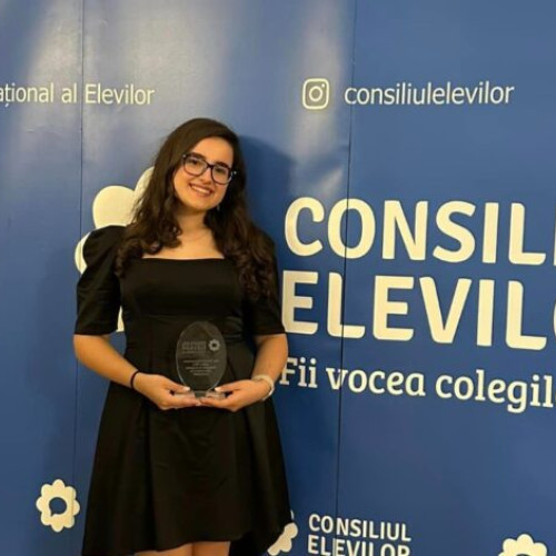 Buzoianca Alexandra Anamaria Gheorghe, premiată la &quot;Gala Elevului Reprezentant, 2024&quot;